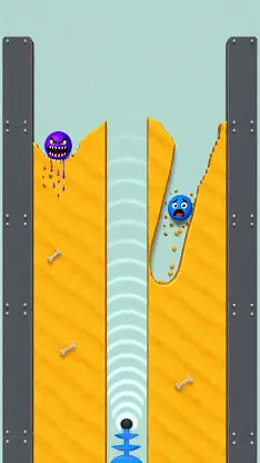 Hungry Venom: Balls in Sand screenshot 1