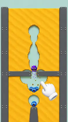 Hungry Venom: Balls in Sand screenshot 5