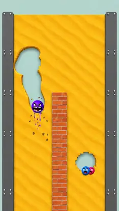 Hungry Venom: Balls in Sand screenshot 4
