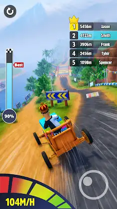 Box to Bolt: Downhill Racing screenshot 2