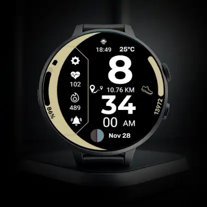 GenZync Fitness Data Wear OS screenshot 1