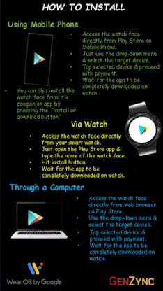 GenZync Fitness Data Wear OS screenshot 6