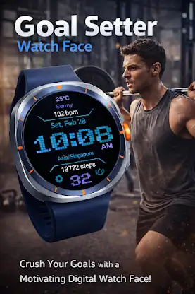 Goal Setter Watch Face screenshot 6