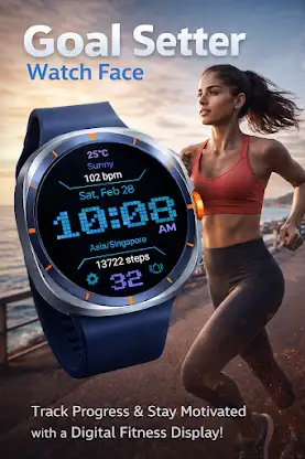 Goal Setter Watch Face screenshot 3