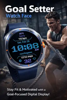Goal Setter Watch Face screenshot 1
