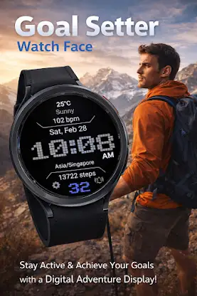 Goal Setter Watch Face screenshot 4