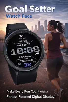 Goal Setter Watch Face screenshot 2
