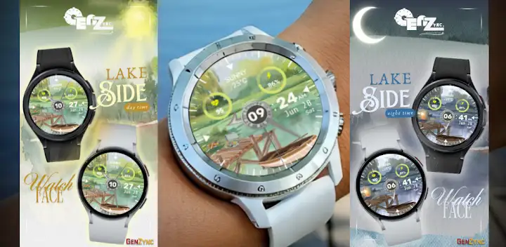 Lakeside Watch Face — Android app banner