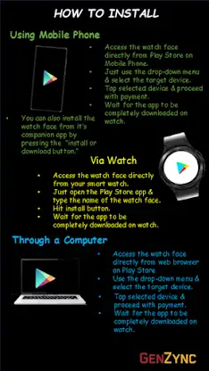 Sity Flora Digital Watch Face screenshot 6