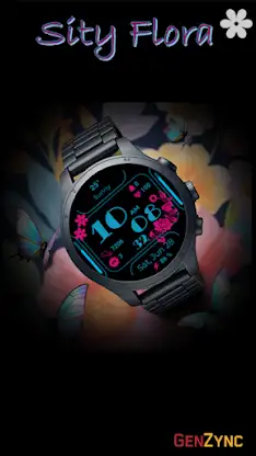 Sity Flora Digital Watch Face screenshot 8