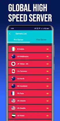 Turbo Cloud VPN Pro - Premium screenshot 3