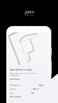 Apex Barber Lounge screenshot 1