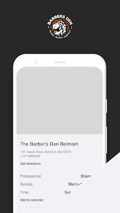 The Barber's Den screenshot 1