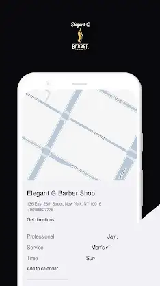 Elegant G Barber Shop screenshot 1