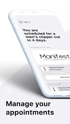 Manifest Barber screenshot 2