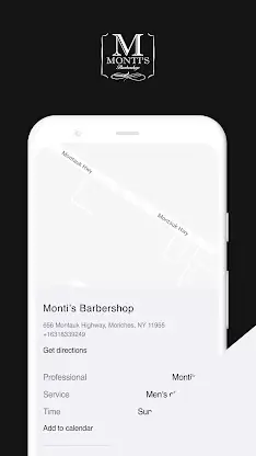 Monti's Barbershop screenshot 1