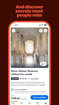 GetYourGuide: Plan & Book screenshot 4