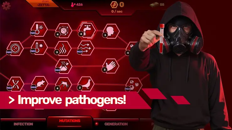 Patient Zero: Virus Simulator screenshot 4