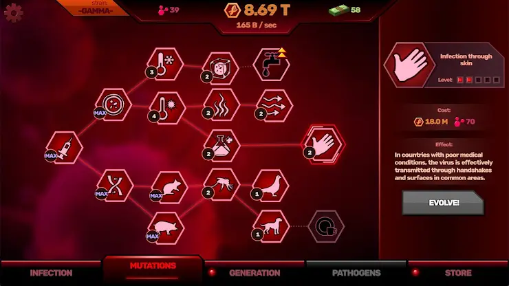 Patient Zero: Virus Simulator screenshot 3