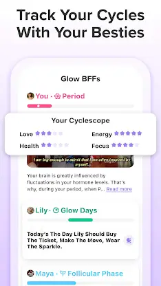 Ovulation Tracker App | Glow screenshot 6