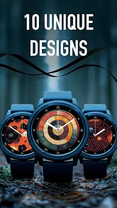 Abstract Patterns Watch Face screenshot 1