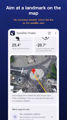 Satellite Finder: Dish Compass screenshot 7