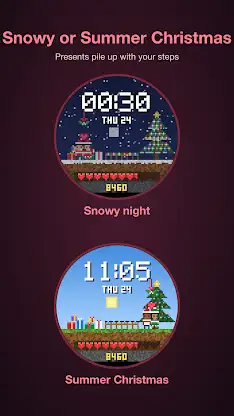 Mistletoe Kiss Watch Face screenshot 5