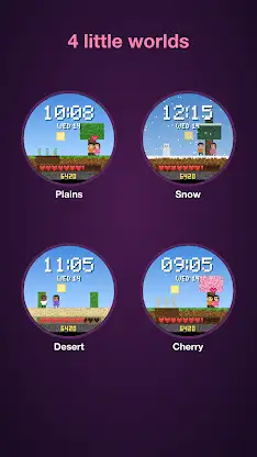 Pixel Lovebirds Watch Face screenshot 7
