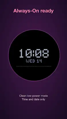 Pixel Lovebirds Watch Face screenshot 4