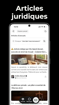 Avocat PLED - Mise en relation screenshot 6