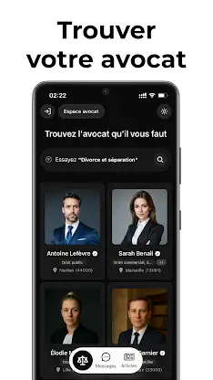 Avocat PLED - Mise en relation screenshot 1