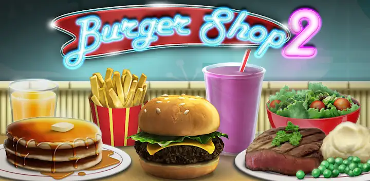 Burger Shop 2 — Android game banner