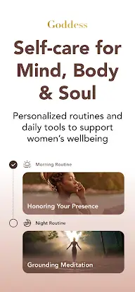 Goddess: Self Care, Wellbeing screenshot 1