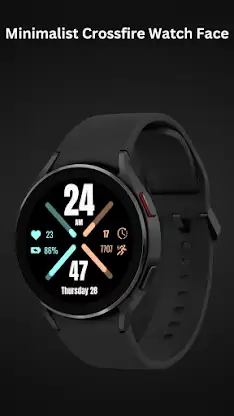 Minimalist Crossfire WatchFace screenshot 3