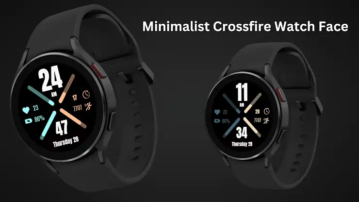 Minimalist Crossfire WatchFace screenshot 1