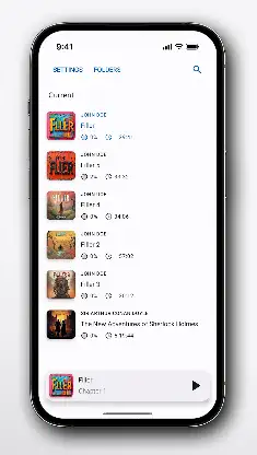 PlayBook Lite Audiobook Player screenshot 4