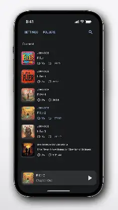 PlayBook Lite Audiobook Player screenshot 7