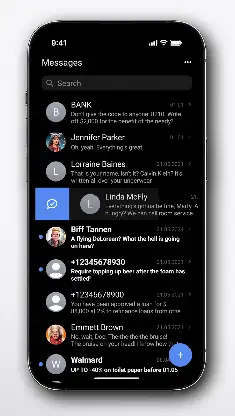 Right Messages screenshot 1