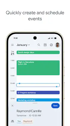 Google Calendar screenshot 2