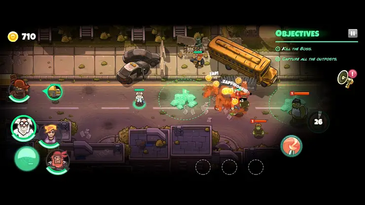 Dead World Heroes: Zombie Rush screenshot 6