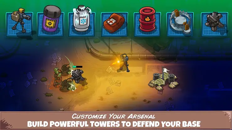 Dead World Heroes: Zombie Rush screenshot 3