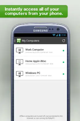 GoToMyPC screenshot 2