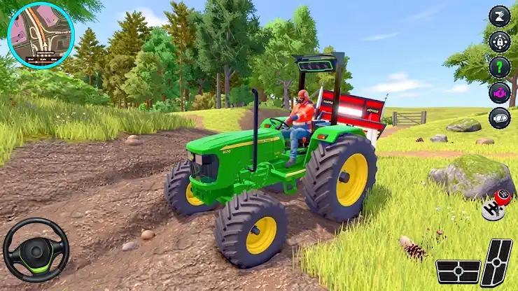 Real Tractor Farming Game Asia screenshot 2