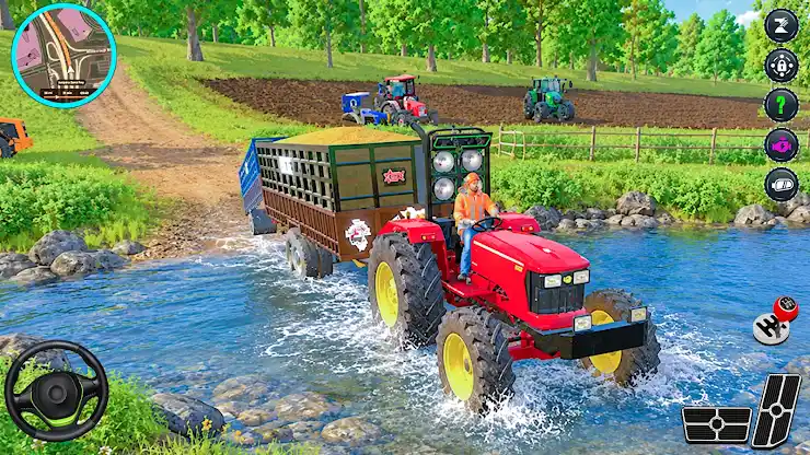 Real Tractor Farming Game Asia screenshot 5