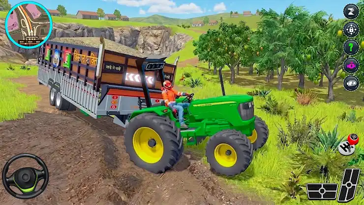 Real Tractor Farming Game Asia screenshot 1