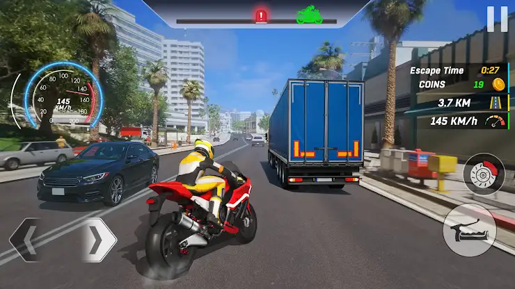 Moto Extreme Bike Racing Games screenshot 1