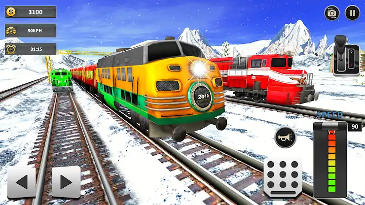 Railway Train Simulator Games screenshot 4