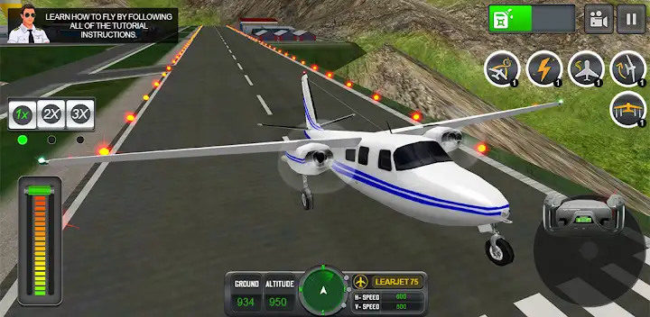 Pilot Simulator: Airplane Game — Android game banner