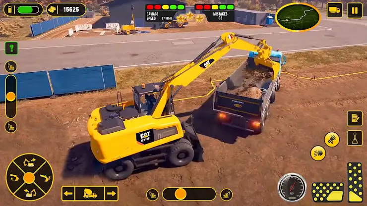 Road Excavator Construction 3D screenshot 2