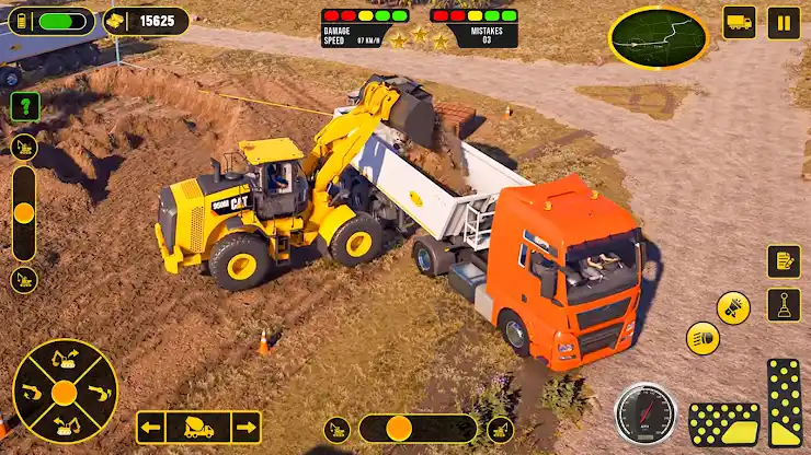 Road Excavator Construction 3D screenshot 1
